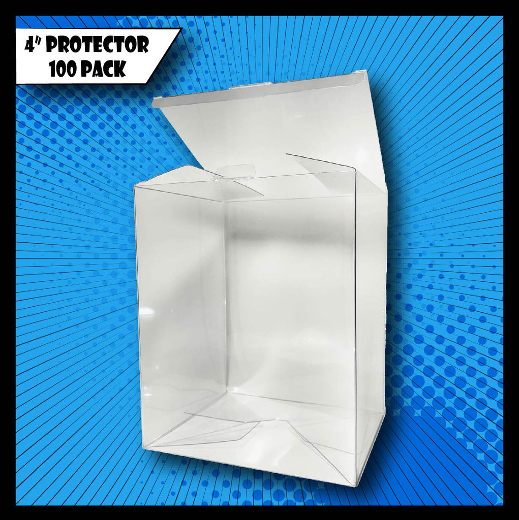 Pop Protectors for 4"- 100 Pack (0.4mm) - Pop Hunt Collectibles