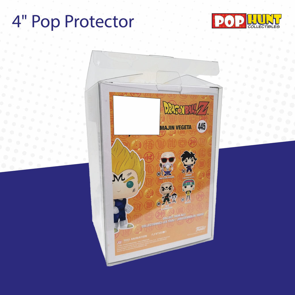 Pop Protectors for 4"- 50 Pack (0.4mm) - Pop Hunt Collectibles