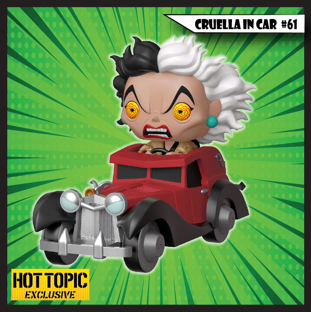 Cruella In Car  #61 (Hot Topic Exclusive) - Pop Hunt Collectibles
