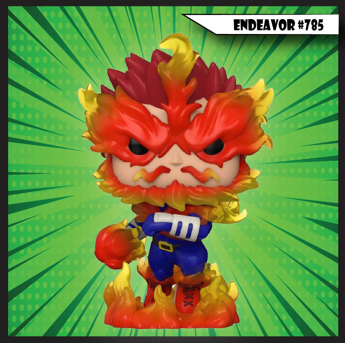 【未開封】ヒロアカ　エンデヴァー　Funko Pop! Endeavor 785 My Hero Academia Endeavor Funko Pop #785 Animation Vinyl